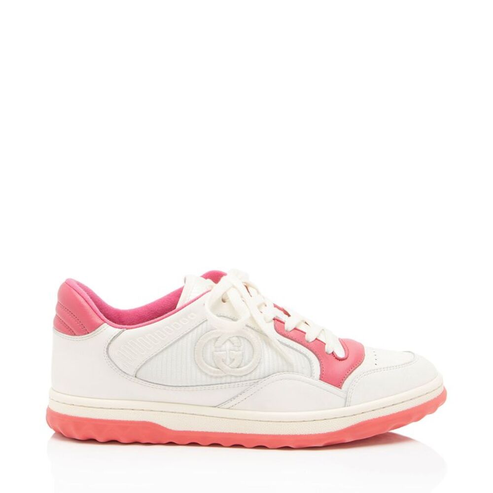 Gucci Leather Mac80 Sneakers - Size 9.5 / 39.5